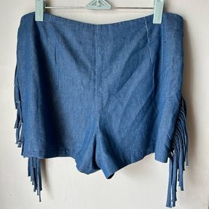 English Factory country western festival fringe shirts. Large